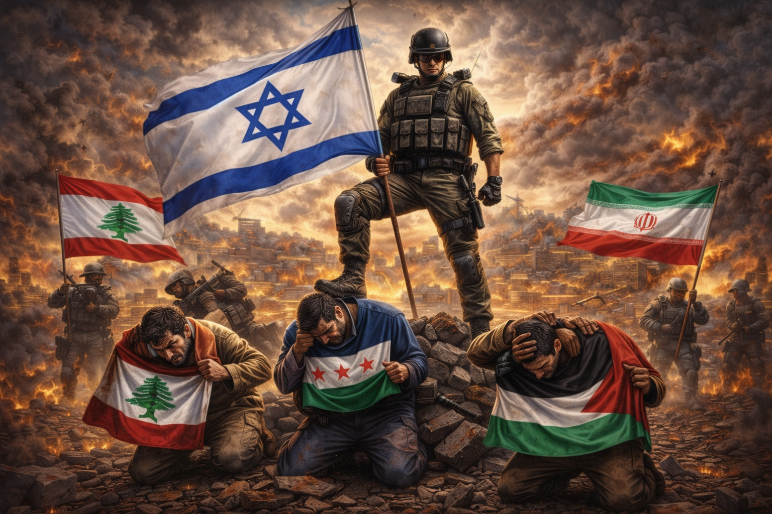 Israel, makten og nabolandene