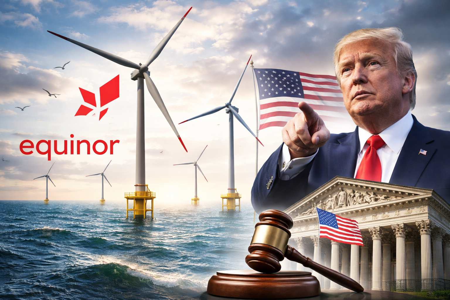 Equinor får medhold i USA – Empire Wind kan fortsette midlertidig