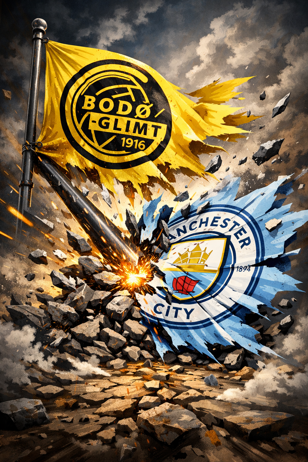 Historisk Glimt-seier mot Manchester City: Første Mesterliga-triumf på Aspmyra