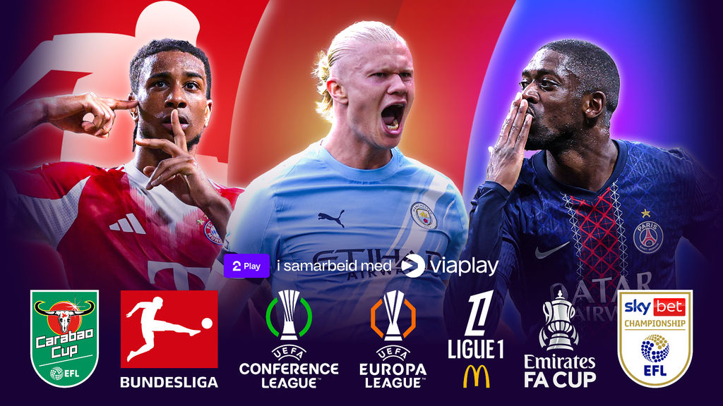 TV 2 Play utvider med ny fotballpakke – gir flere kamper for fotballfans