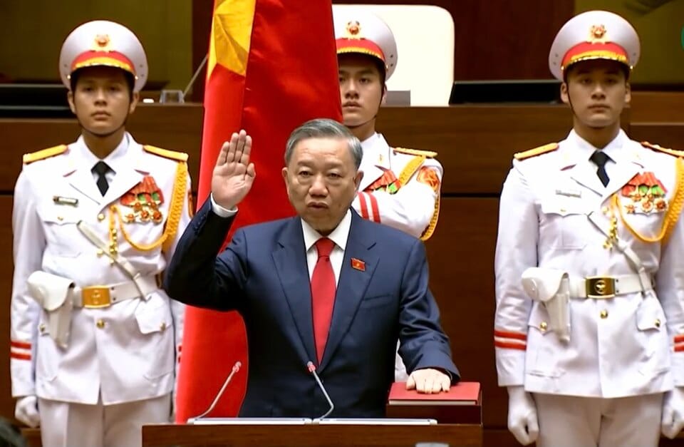 Vietnam gjenvelger To Lam som kommunistpartiets leder