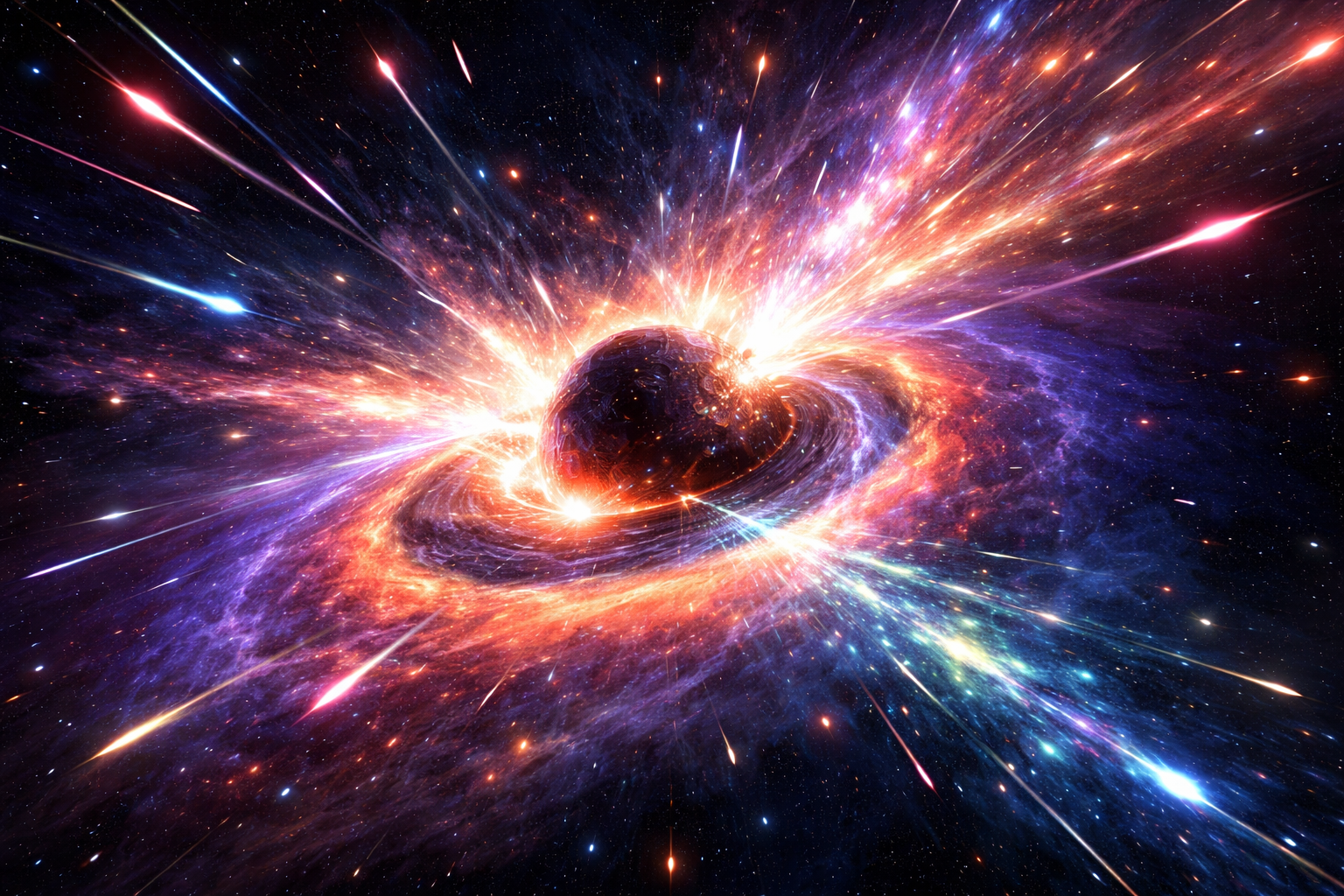 Fant astronomene et svart hull som eksploderte? En «umulig» partikkel som traff jorden i 2023 kan gi oss svaret