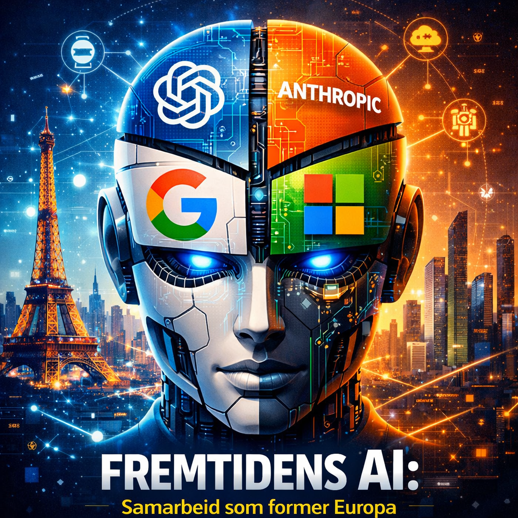 AI-giganter slår seg sammen om oppstartsakselerator i Paris