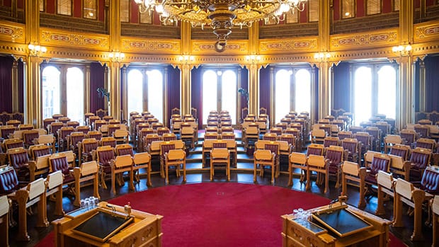 Stortinget opphever Norges klimanøytralitetsmål for 2030