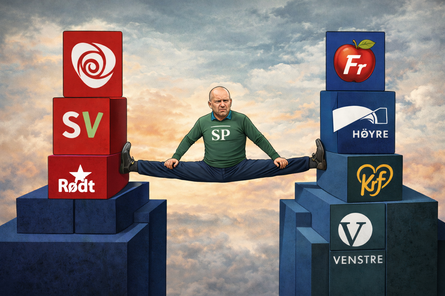 Ap får kjempesmell – Frp størst og blått flertall på Stortinget