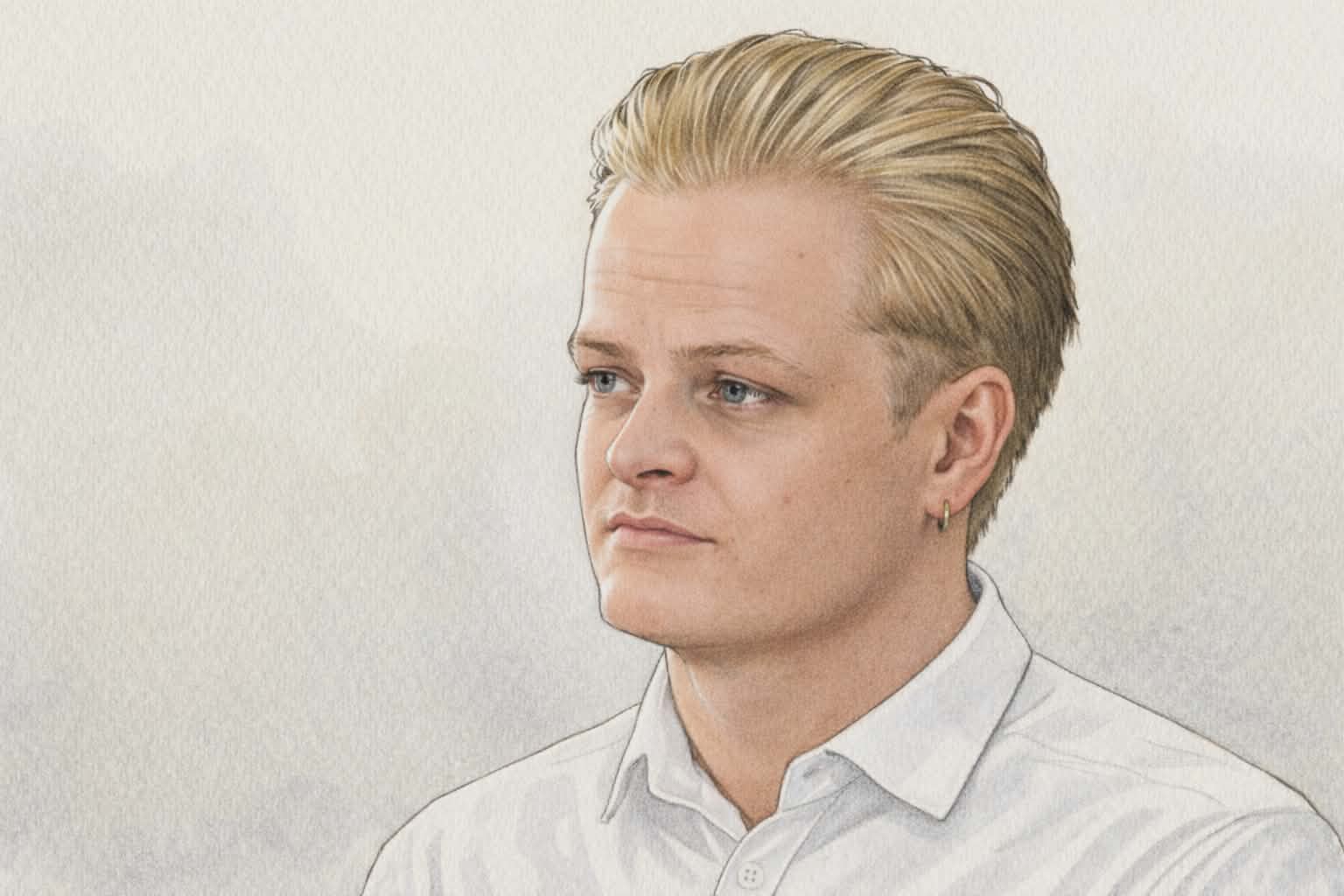 Harde fronter i første dag av rettsaken.