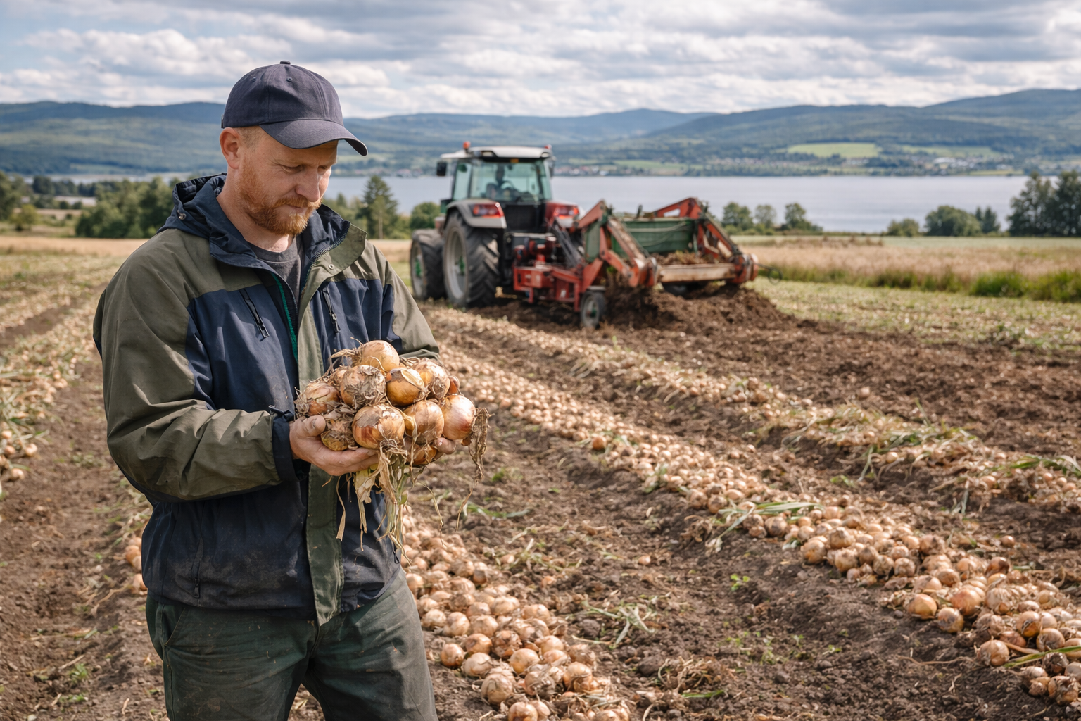 Regjeringen foreslår tiltak for løkprodusenter i Innlandet