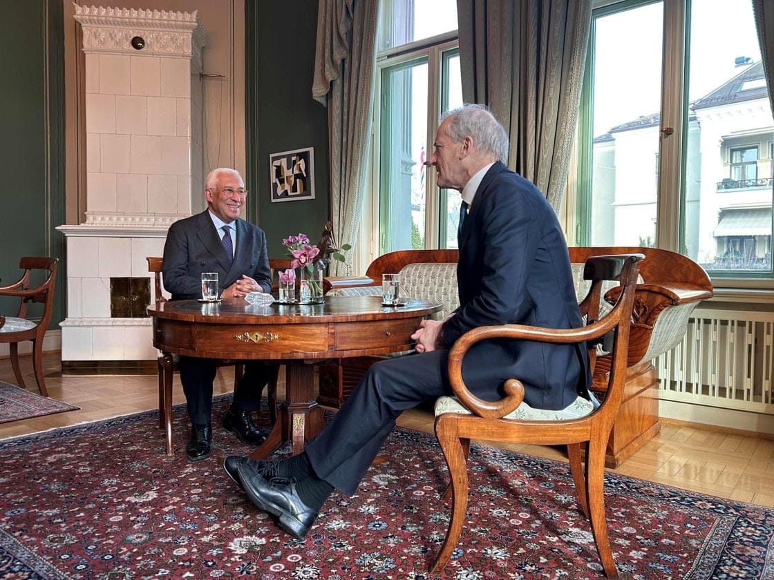 Norge og EU styrker samarbeidet: Ukraina og sikkerhet sto sentralt under Costas besøk