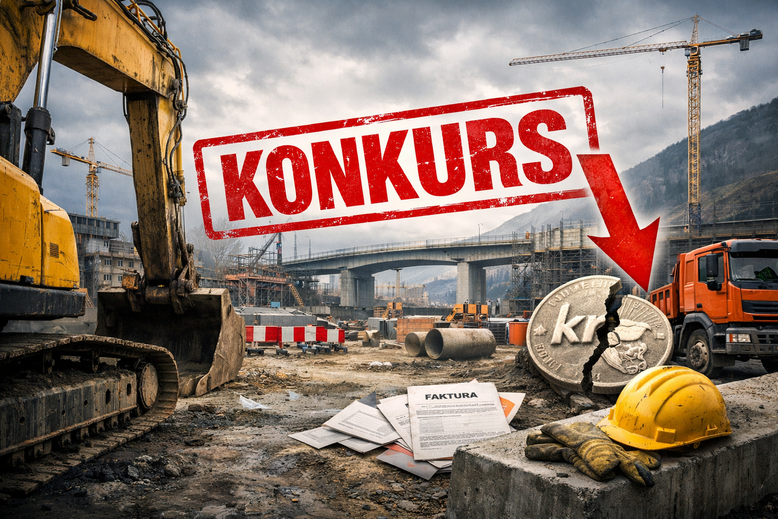 Entreprenørgigant konkurs – 475 ansatte rammes