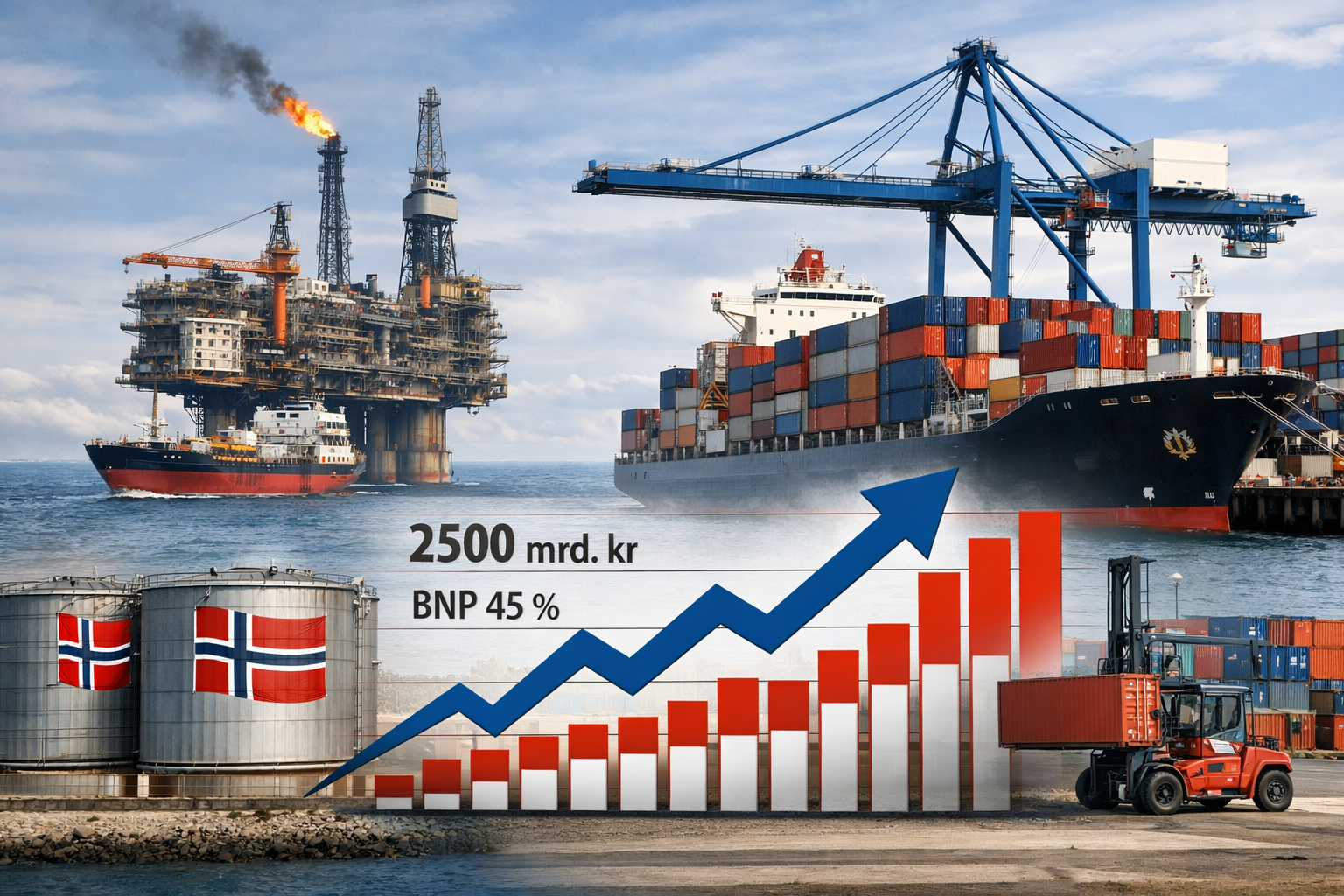 Eksport holder norsk økonomi oppe