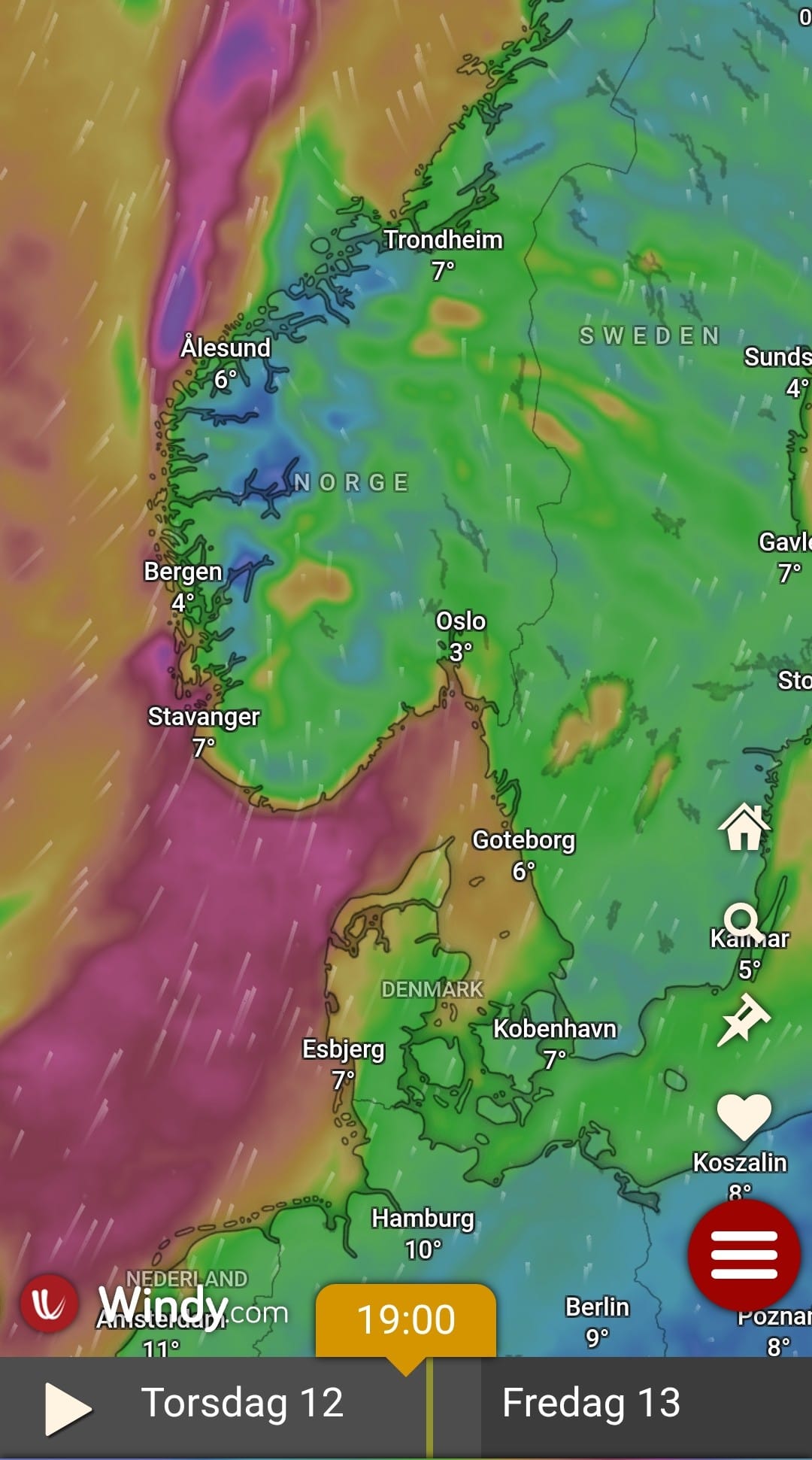 Flere tusen uten strøm i uvær – kraftige vindkast skaper problemer flere steder