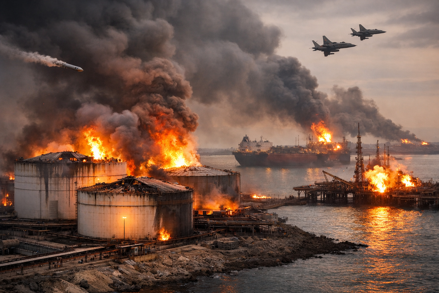 Bensinuro etter Kharg-angrep: – Kan få utrolige konsekvenser