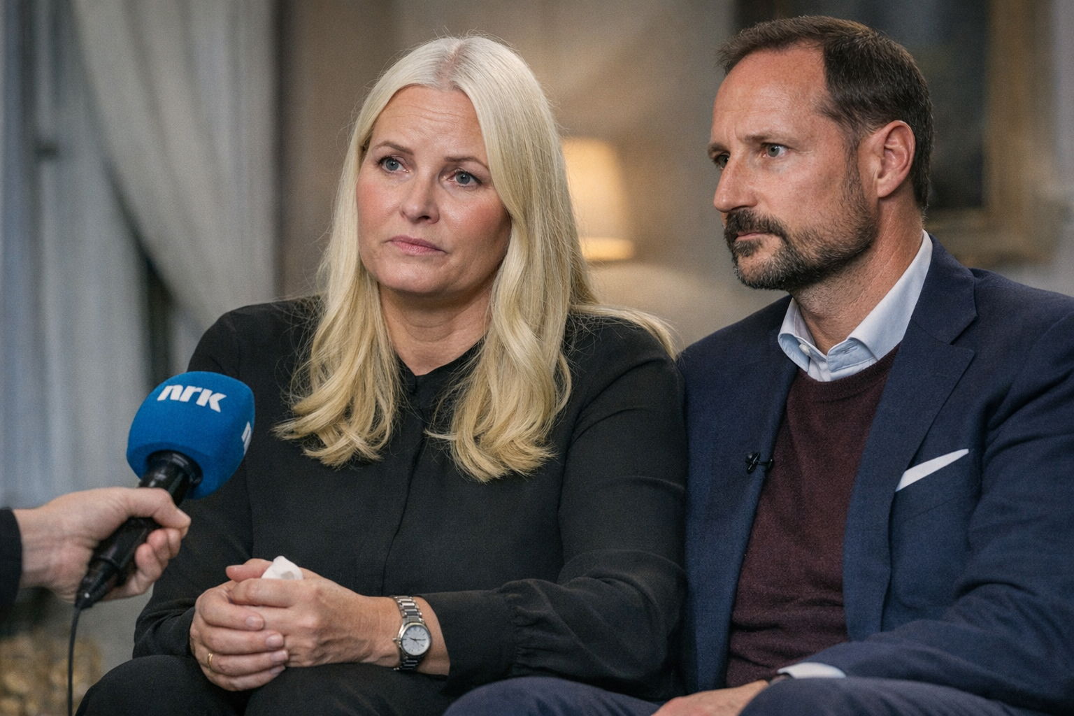 Presset kronprinsesse om Epstein: – Ble manipulert og lurt