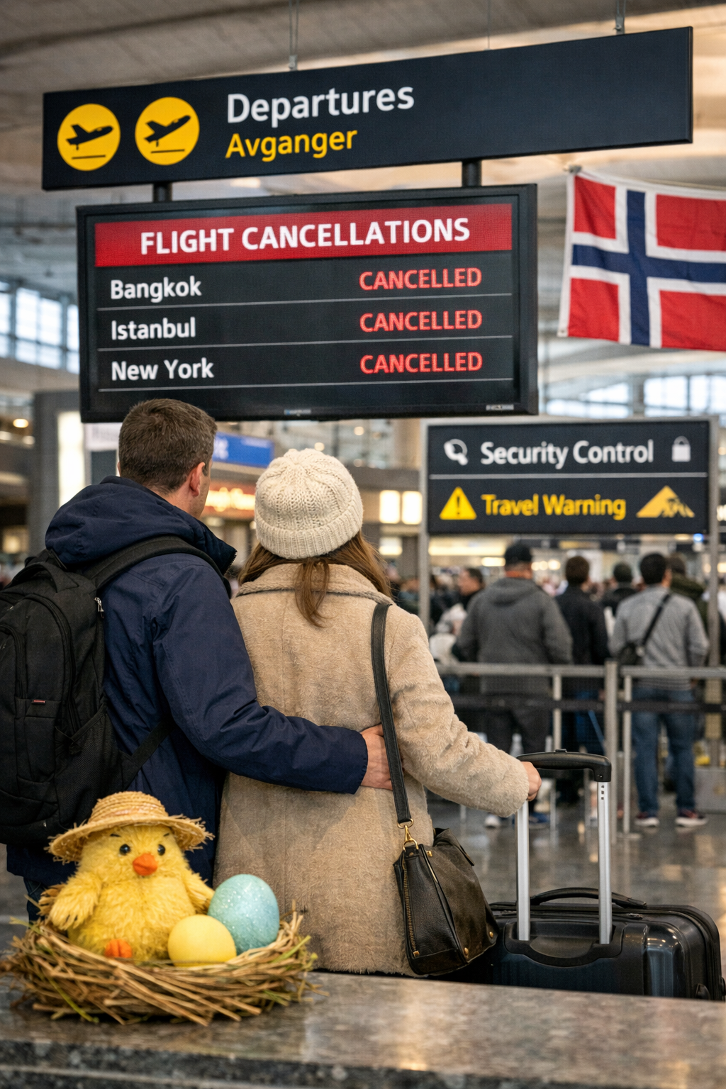 Nordmenn dropper utenlandstur i påsken: – Uvanlig mange avbestillinger