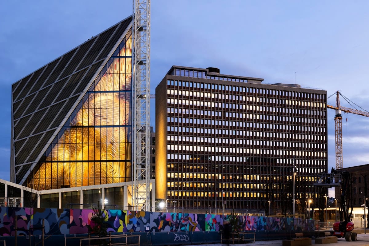 Nytt regjeringskvartal åpner 13. april