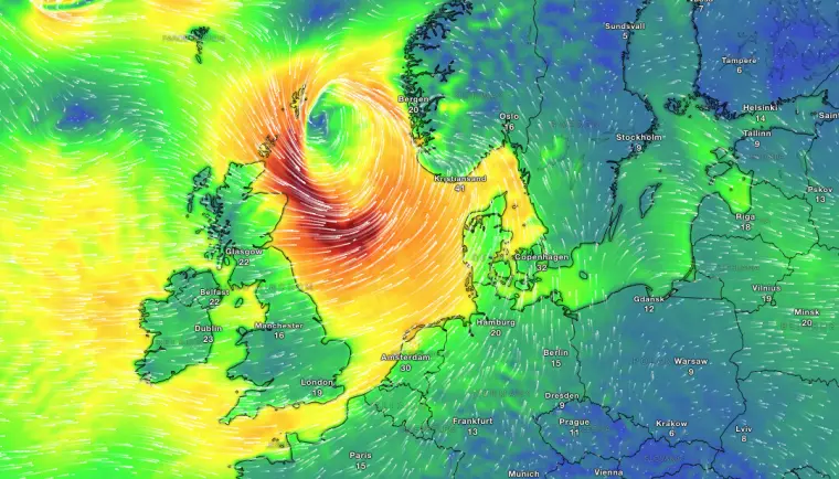 Uværet treffer landet: – Det er livsfarlig